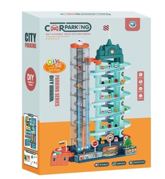 7-story automobile building (equipped with 8 cars)   ITEM NO.： W000641