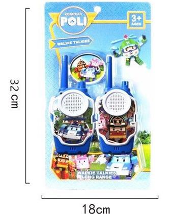Poli walkie talkie   ITEM NO.： W013163