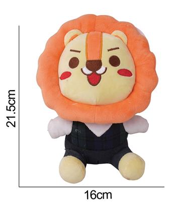 Plush toy cartoon lion blue   ITEM NO.： W011223
