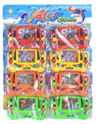8 solid colored aircraft and water machines with suspended plates   ITEM NO.： W013469
