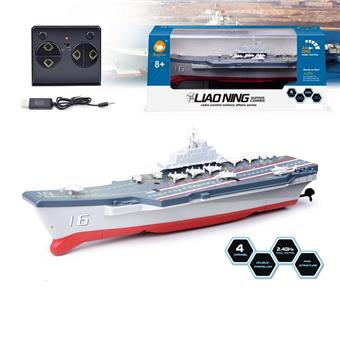 2.4G remote-controlled aircraft carrier   ITEM NO.： W005576
