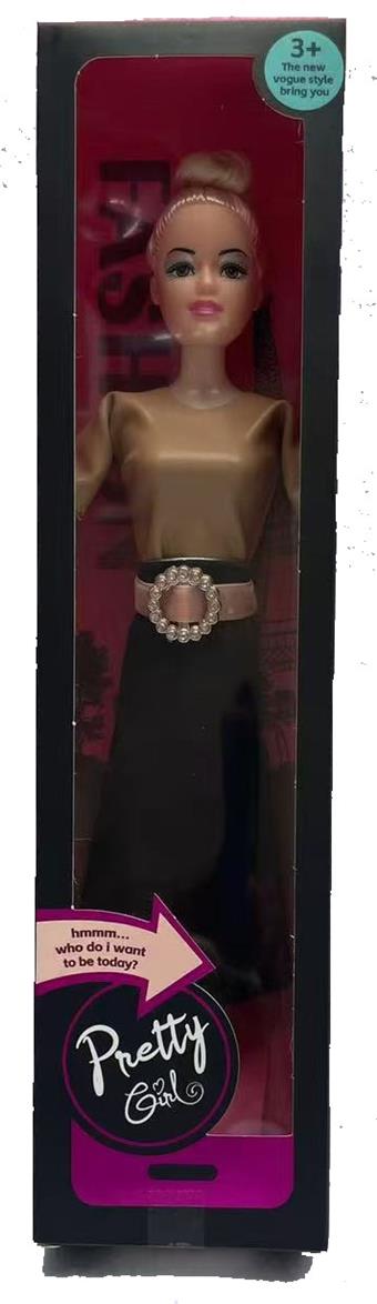 11.5-inch solid body mid skirt Barbie   ITEM NO.： W012504