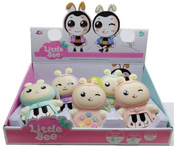 Little Bee Story Machine (black and white key design) 8pcs (price per unit)   ITEM NO.： W016409
