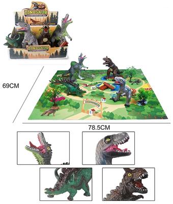 Vinyl Set Dinosaur World   ITEM NO.： W006560