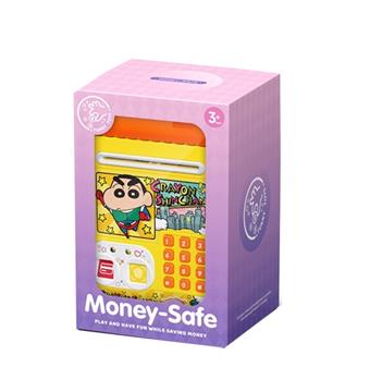 Crayon Shin chan piggy bank swipe card, open door, fingerprint recognition song mode   ITEM NO.： W012945