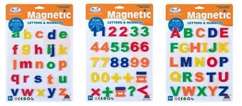 Magnetic letter and number tablet (1.5-inch mixed three models)   ITEM NO.： W015343