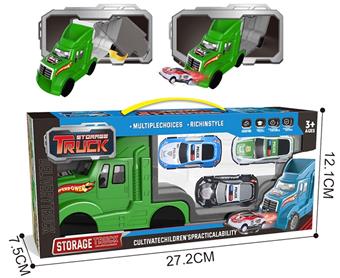 Card head green Handheld container storage truck   ITEM NO.： W008395