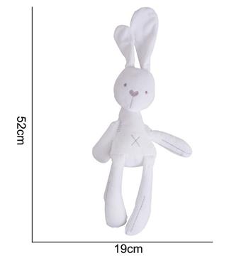 Plush toy rabbit, long legged rabbit, white   ITEM NO.： W011541