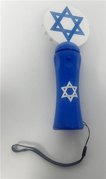 10 lights, 32 flashes, Wansheng rotating stick printing handle, 3 * AA/no power   ITEM NO.： W013023