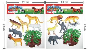 Soft rubber animals   ITEM NO.： W006486