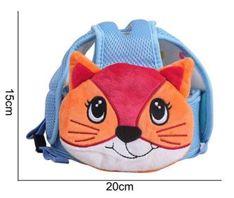 Plush toy anti fall hat fox   ITEM NO.： W011697