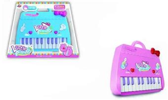 Electronic keyboard (pink/sky blue)   ITEM NO.： W016455