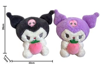 Plush Toy Strawberry Kuromi   ITEM NO.： W011210