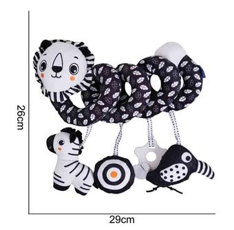 Plush toy bed wrapped around black and white lion   ITEM NO.： W011721