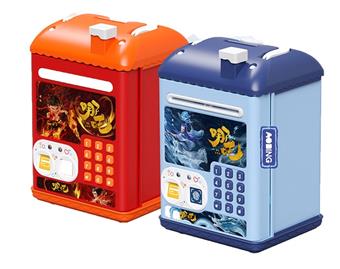 Nezha (Red) piggy bank card swiping, door opening, fingerprint recognition song mode   ITEM NO.： W012957