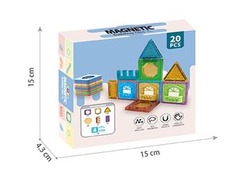 Magnetic block toy   ITEM NO.： W015396