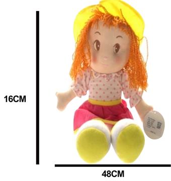 (Customizable) Cute Doll Plush Toy Doll Children's Sleeping Doll   ITEM NO.： W011195