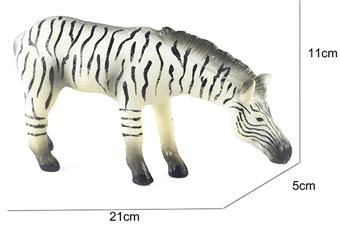 Soft rubber, animal glue, zebra   ITEM NO.： W006694