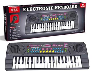 37 key black electronic keyboard   ITEM NO.： W017484