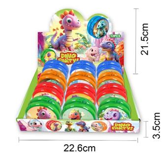 Dinosaur (Fast Clutch YOYO) (Price per 12PCS)   ITEM NO.： W017795