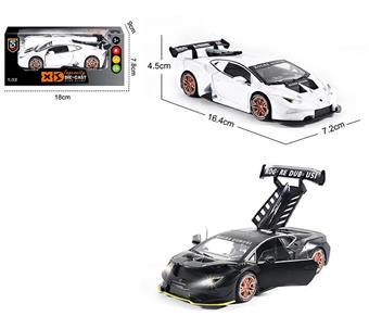 1:32 die cast zinc alloy lighting and sound effects Lamborghini huracan st evo (street car version) car model   ITEM NO.： W009232