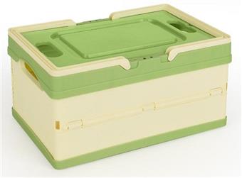 Green background beige folding box   ITEM NO.： W007616