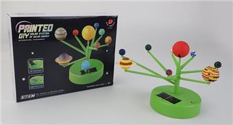 English DIY painted hybrid 9 planets   ITEM NO.： W006876