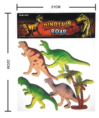 PVC soft rubber dinosaur   ITEM NO.： W006431