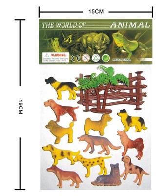Environmentally friendly soft rubber dog   ITEM NO.： W006399