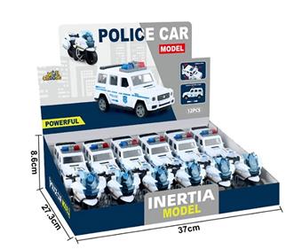 Inertial police motorcycle/large off-road vehicle mixed   ITEM NO.： W005680