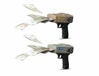 Electric money spray gun   ITEM NO.： W006512