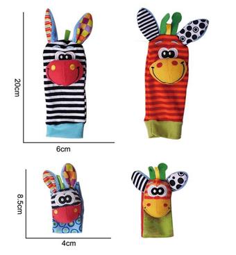 Plush toy donkey four piece set   ITEM NO.： W011605