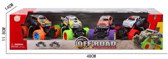Alloy Double Return Power Bigfoot Car   ITEM NO.： W006120