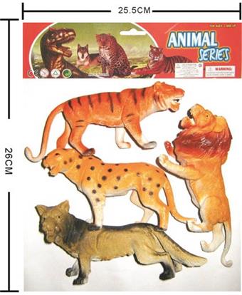 Soft rubber animals   ITEM NO.： W006443