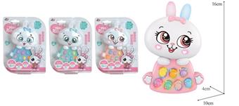 Little White Rabbit Storytelling Machine (Groundhog Style)   ITEM NO.： W016417