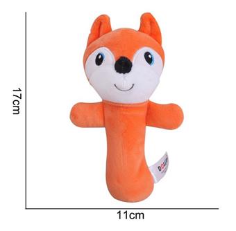 New plush toy hand crank [Fox]   ITEM NO.： W011391