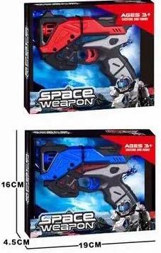 Space Gun (Lights, Music, Gunfire) (CPC)   ITEM NO.： W018426