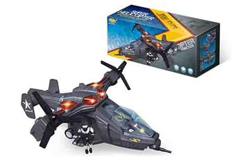 Electric fighter jet (twin propeller)   ITEM NO.： W006746