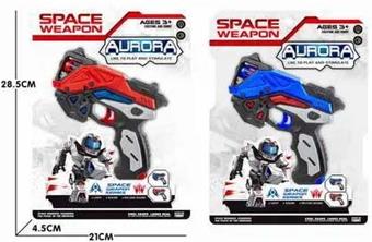 Space Gun (Lights, Music, Gunfire) (CPC)   ITEM NO.： W018427