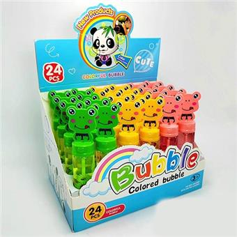 Big eyed frog bubble stick (price per 24 pieces)   ITEM NO.： W015170