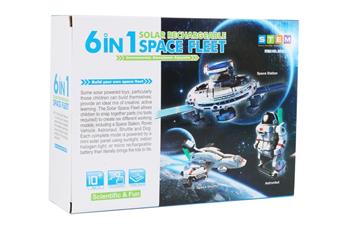 New Six in One Solar Space Fleet (Self Installing Toy)   ITEM NO.： W006807