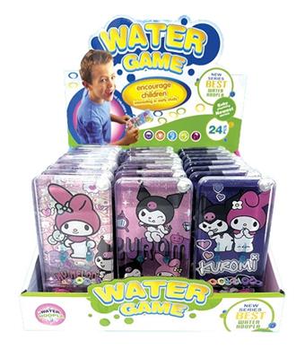 Double sided pattern transparent water dispenser (24PCS per unit price)   ITEM NO.： W012581