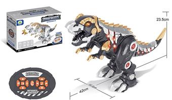 Remote Control Mechanical Tyrant Dinosaur (2-Color Mixed) E-commerce Packaging   ITEM NO.： W006776