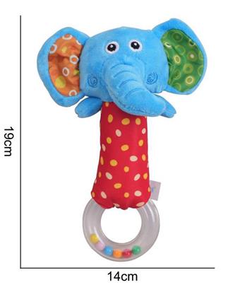 Colorful Hand crank - Elephant   ITEM NO.： W011559