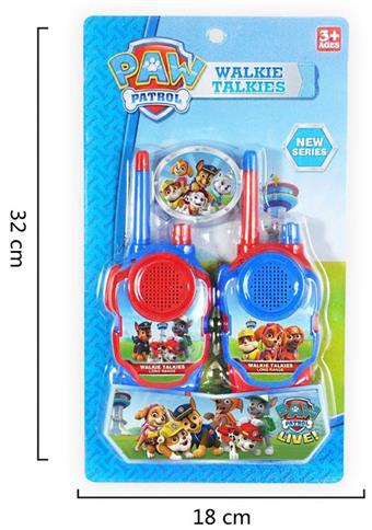 Dog patrol team walkie talkie   ITEM NO.： W013154