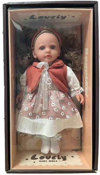 14 inch straight footed cotton doll+IC   ITEM NO.： W016913