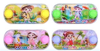 Cartoon boy and girl water dispenser   ITEM NO.： W014671