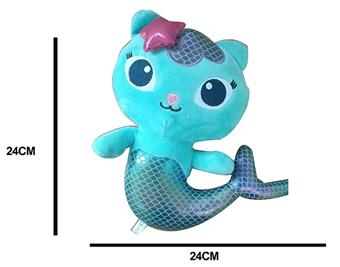 (Customizable) Mermaid Cat Doll Infant Plush Toy Soothing Doll Sleeping Doll   ITEM NO.： W011169