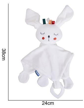 Plush Toy [Nordic Comfort Towel] White Rabbit   ITEM NO.： W011868