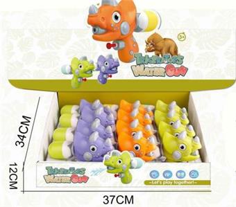 Small Water Gun (Triangle Dragon) Display Box 12 pieces, single price   ITEM NO.： W017693